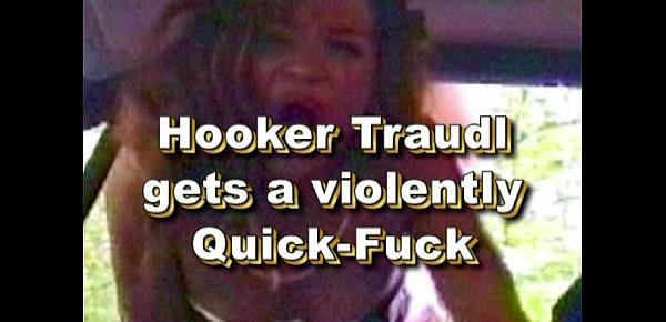  Hooker Traudl gets a quick-fuck